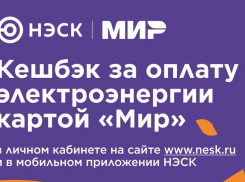 Акция «Кешбэк за оплату электроэнергии картой «Мир»