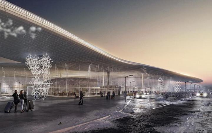 Международная компания опубликовала новые снимки аэропорта будущего в Геленджике