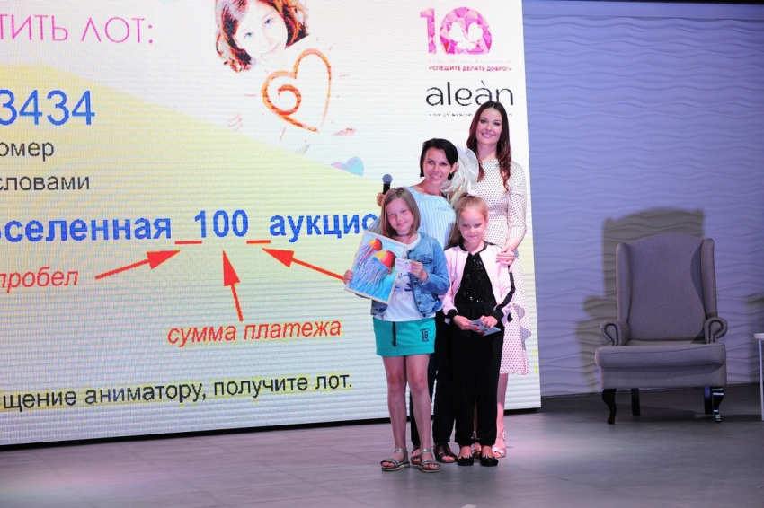 Благотворительный аукцион с участием Оксаны Федоровой прошёл в Геленджике