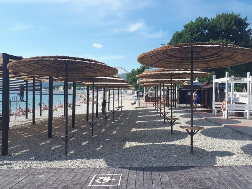 Пляжи Кабардинки станут комфортнее, безопаснее и современнее